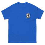 VFA-14 Tophatters Squadron Crest T-Shirt – front view, royal