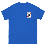 VFA-41 Black Aces Squadron Crest T-Shirt – front view, royal