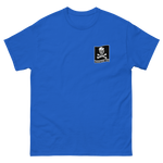 VF/VFA-103 Jolly Rogers Squadron Crest T-Shirt – front view, royal