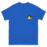 VFA-115 Eagles Squadron Crest T-Shirt – front view, royal