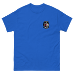 VF-154 Black Knights Squadron Crest T-Shirt – front view, royal