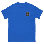 VFA-154 Black Knights Squadron Crest T-Shirt – front view, royal