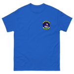 VP-9 Golden Eagles Squadron Crest (2) T-Shirt – front view, royal