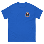 VP-16 Eagles Squadron Crest T-Shirt – front view, royal