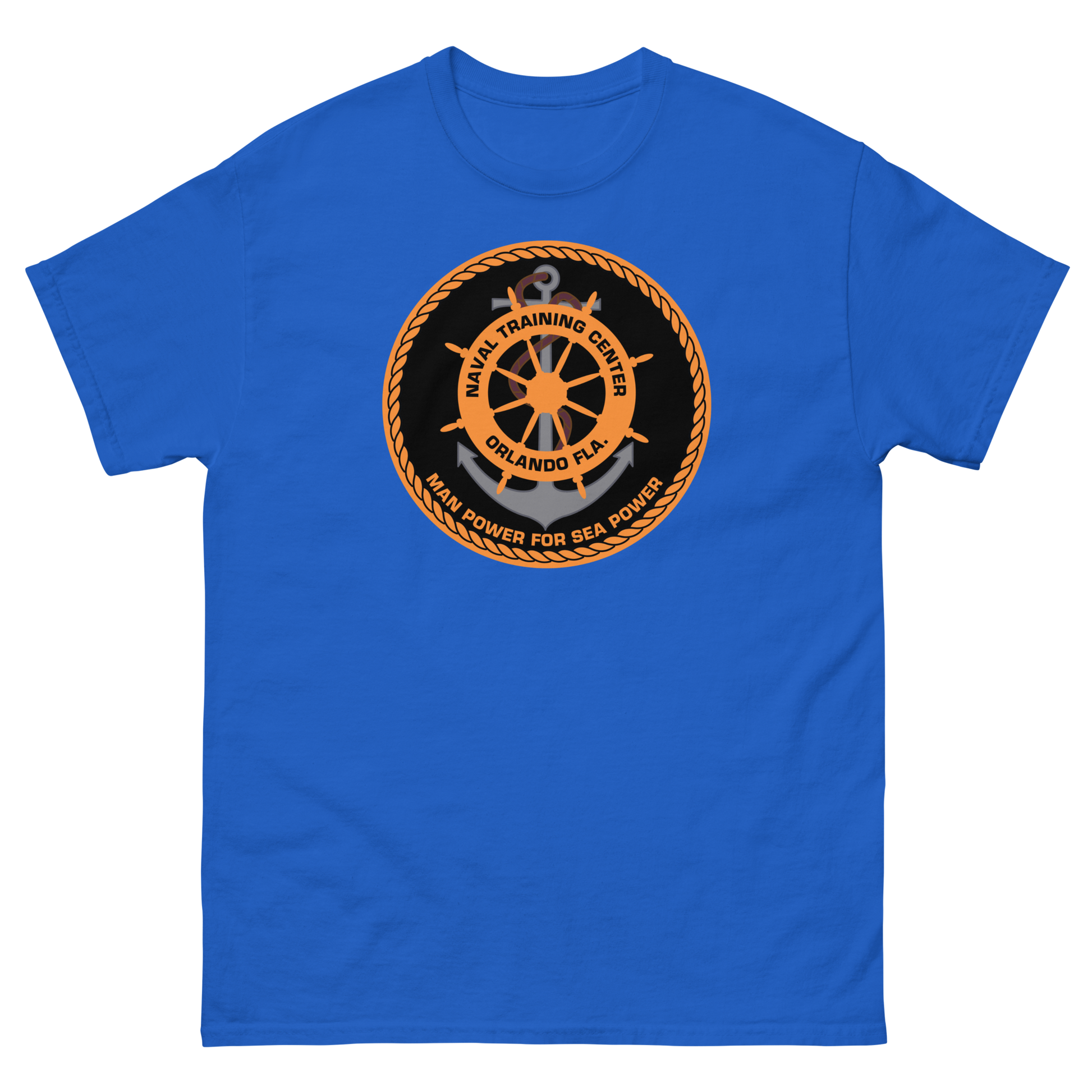 NTC Orlando T-Shirt – front view, royal