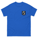 POW-MIA You are not forgotten T-Shirt – front view, royal