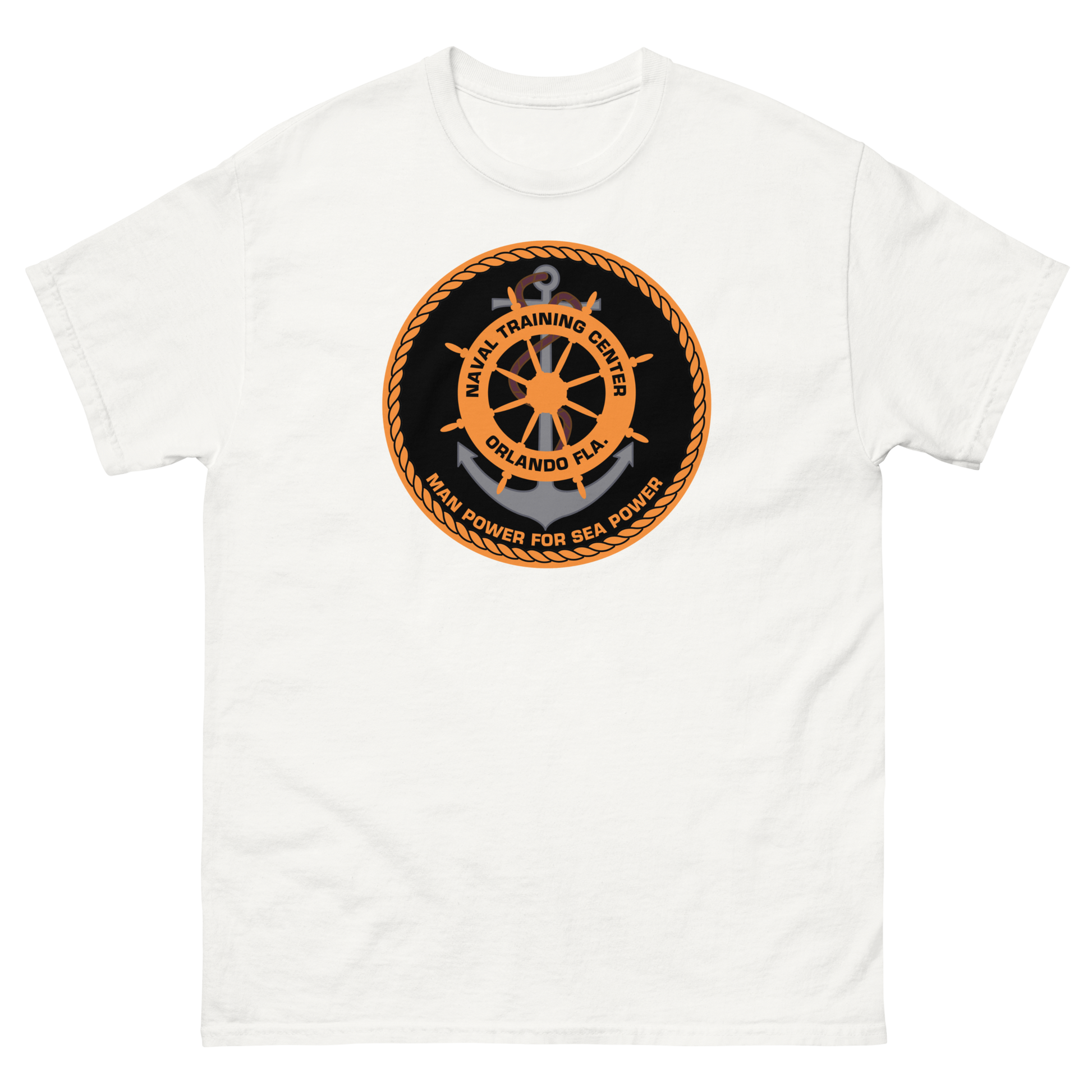 NTC Orlando T-Shirt – front view, white