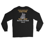 USS Yorktown (CVS-10) 1964-65 WESTPAC/VIETNAM Long Sleeve T-Shirt – back view, black