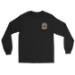 USS Independence (CVA-62) 1970-71 Long Sleeve Cruise Shirt – front view, black