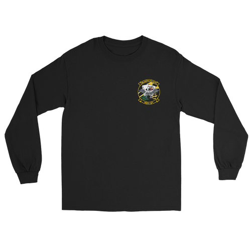 HSC-21 Blackjacks Squadron Crest Long Sleeve T-Shirt