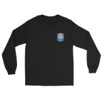 HSM-41 Seahawks Squadron Crest Long Sleeve T-Shirt – front view, black