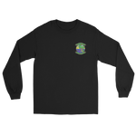 HSM-48 Vipers Squadron Crest Long Sleeve T-Shirt – front view, black