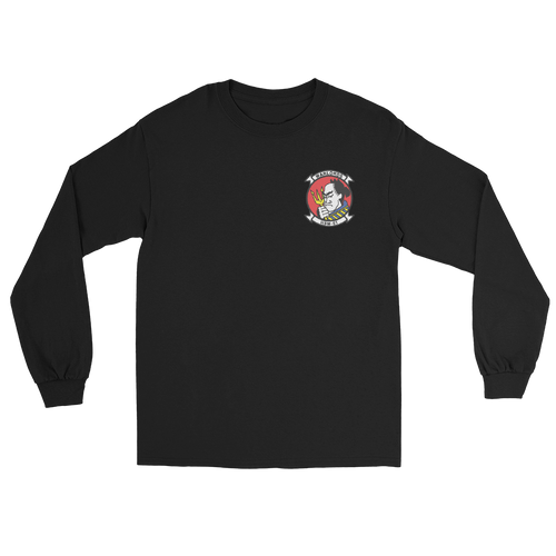 HSM-51 Warlords Squadron Crest Long Sleeve T-Shirt