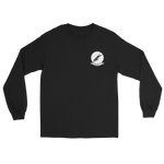 VA-35 Black Panthers Squadron Crest Long Sleeve T-Shirt – front view, black