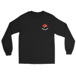 VAQ-133 Wizards Squadron Crest Long Sleeve T-Shirt – front view, black