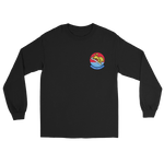 VFA-15 Valions Squadron Crest Long Sleeve T-Shirt – front view, black
