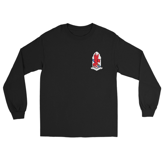 VFA-22 Fighting Redcocks Squadron Crest Long Sleeve T-Shirt