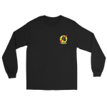 VFA-25 Fist of the Fleet Squadron Crest Long Sleeve T-Shirt – front view, black