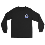 VFA-37 Ragin' Bulls Squadron Crest Long Sleeve T-Shirt – front view, black
