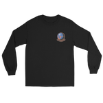 VFA-94 Mighty Shrikes Squadron Crest Long Sleeve T-Shirt – front view, black