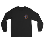 VFA-137 Kestrels Squadron Crest Long Sleeve T-Shirt – front view, black