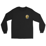 VFA-192 World Famous Golden Dragons Squadron Crest Long Sleeve T-Shirt – front view, black