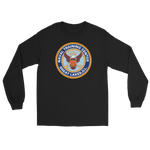 NTC Great Lakes Crest Long Sleeve T-Shirt – front view, black