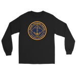 NTC San Diego Crest Long Sleeve T-Shirt – front view, black