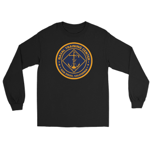 NTC San Diego Crest Long Sleeve T-Shirt – front view, black
