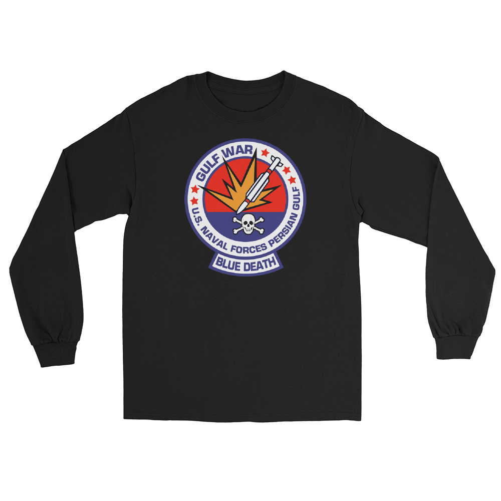 U.S. Naval Forces Persian Gulf - Blue Death Long Sleeve T-Shirt