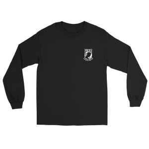 POW-MIA You are not forgotten Long Sleeve T-Shirt – front view, black