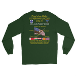 VFA-143 Pukin' Dogs 2019-20 Long Sleeve Cruise T-Shirt - Family – back view, forest