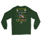 USS Kitty Hawk (CV-63) 1987 Long Sleeve Cruise Shirt – back view, forest