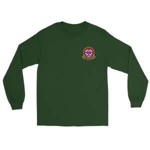 HSC-4 Black Knights Squadron Crest Long Sleeve Shirt
