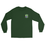 HSM-48 Vipers Squadron Crest Long Sleeve T-Shirt – front view, forest