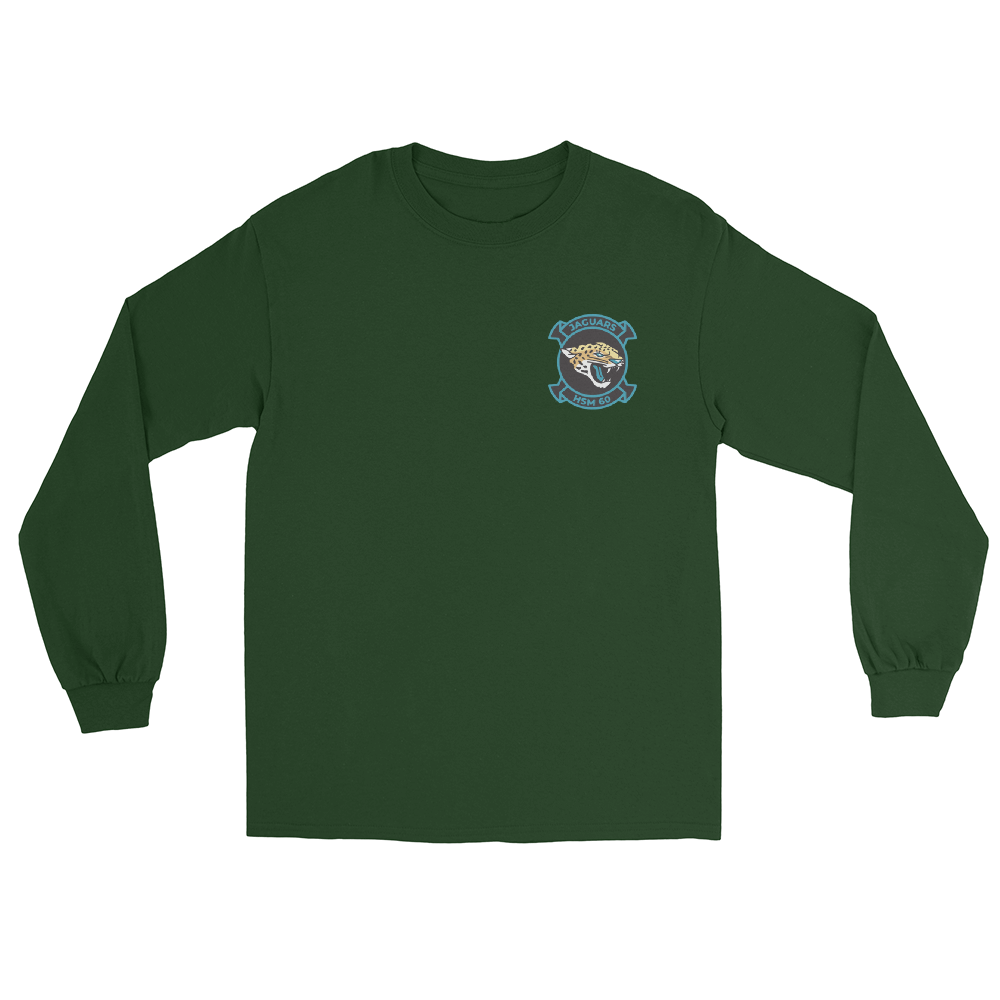 HSM-60 Jaguars Squadron Crest Long Sleeve T-Shirt