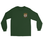 HSM-73 Battlecats Squadron Crest Long Sleeve T-Shirt – front view, forest
