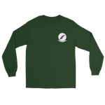 VA-35 Black Panthers Squadron Crest Long Sleeve T-Shirt – front view, forest