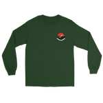 VAQ-133 Wizards Squadron Crest Long Sleeve T-Shirt – front view, forest