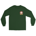 VAW-116 Sun Kings Squadron Crest Long Sleeve T-Shirt – front view, forest