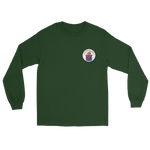 VF/VFA-11 Red Rippers Squadron Crest Long Sleeve T-Shirt – front view, forest