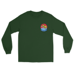 VFA-15 Valions Squadron Crest Long Sleeve T-Shirt – front view, forest