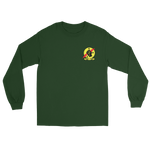 VA-25 Fist of the Fleet Squadron Crest Long Sleeve T-Shirt – front view, forest