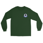 VFA-37 Ragin' Bulls Squadron Crest Long Sleeve T-Shirt – front view, forest
