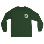 VFA-41 Black Aces Squadron Crest Long Sleeve T-Shirt – front view, forest