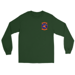 VFA-81 Sunliners Squadron Crest Long Sleeve T-Shirt – front view, forest