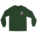 VFA-94 Mighty Shrikes Squadron Crest Long Sleeve T-Shirt – front view, forest