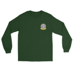 VFA-97 Warhawks Squadron Crest Long Sleeve T-Shirt – front view, forest