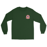 VFA-102 Diamondbacks Squadron Crest Long Sleeve T-Shirt – front view, forest