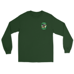 VFA-105 Gunslingers Squadron Crest Long Sleeve T-Shirt – front view, forest